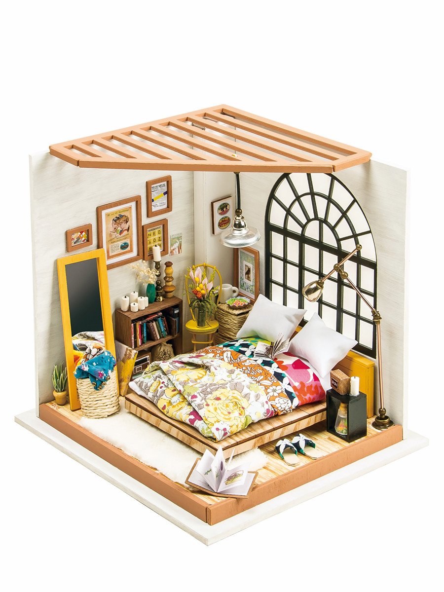 DIY Miniatűr ház - Alice álom hálószobája