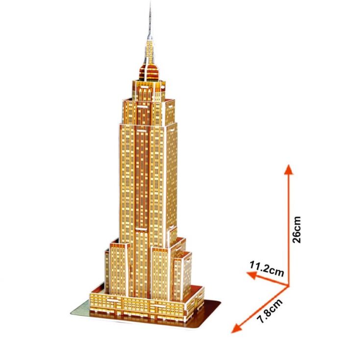 Empire State Buliding 3D puzzle mini CubicFun