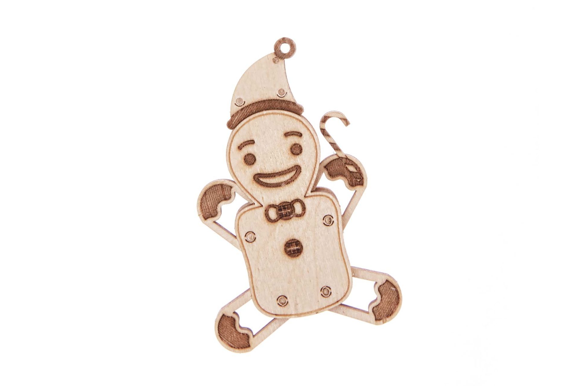 Mézeskalács mini 3D Puzzle lézervágott