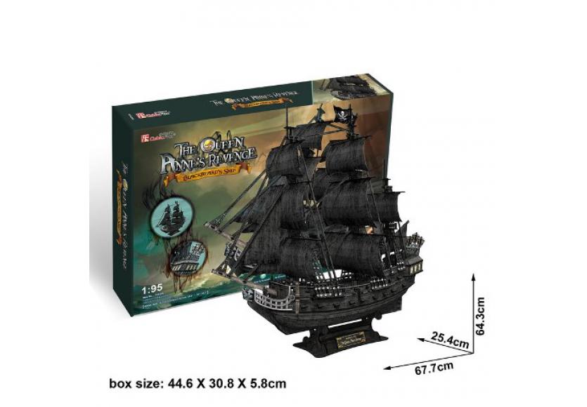 3D puzzle Queen Anne's Revenge