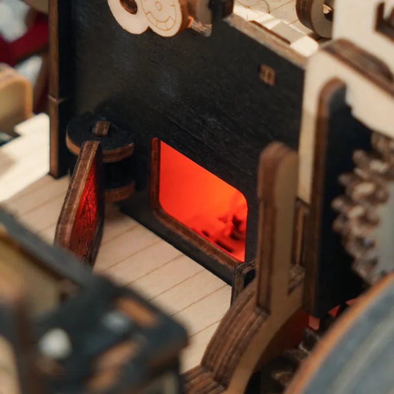 Gőzgép 3D Puzzle mechanikus - Image 11