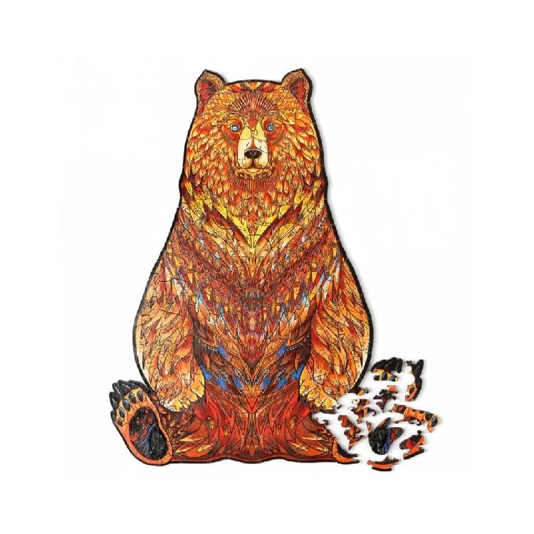 Medve puzzle A4 méret - Image 5