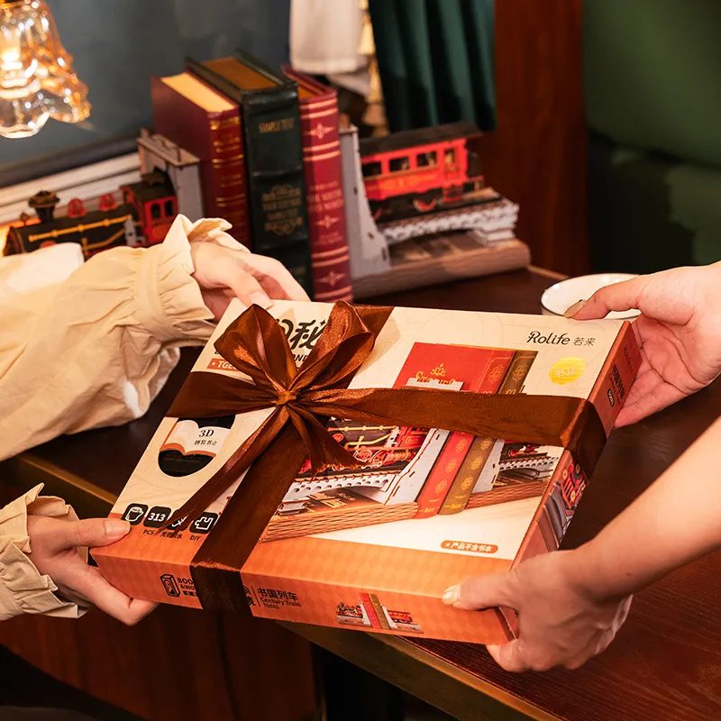 Vonat Könyvtámasz 3D modell - Image 5